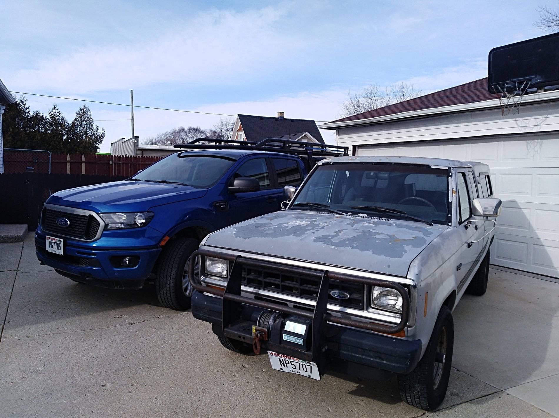 Ford Ranger Look at my Ranger parked next to stuff IMG_20200204_111629