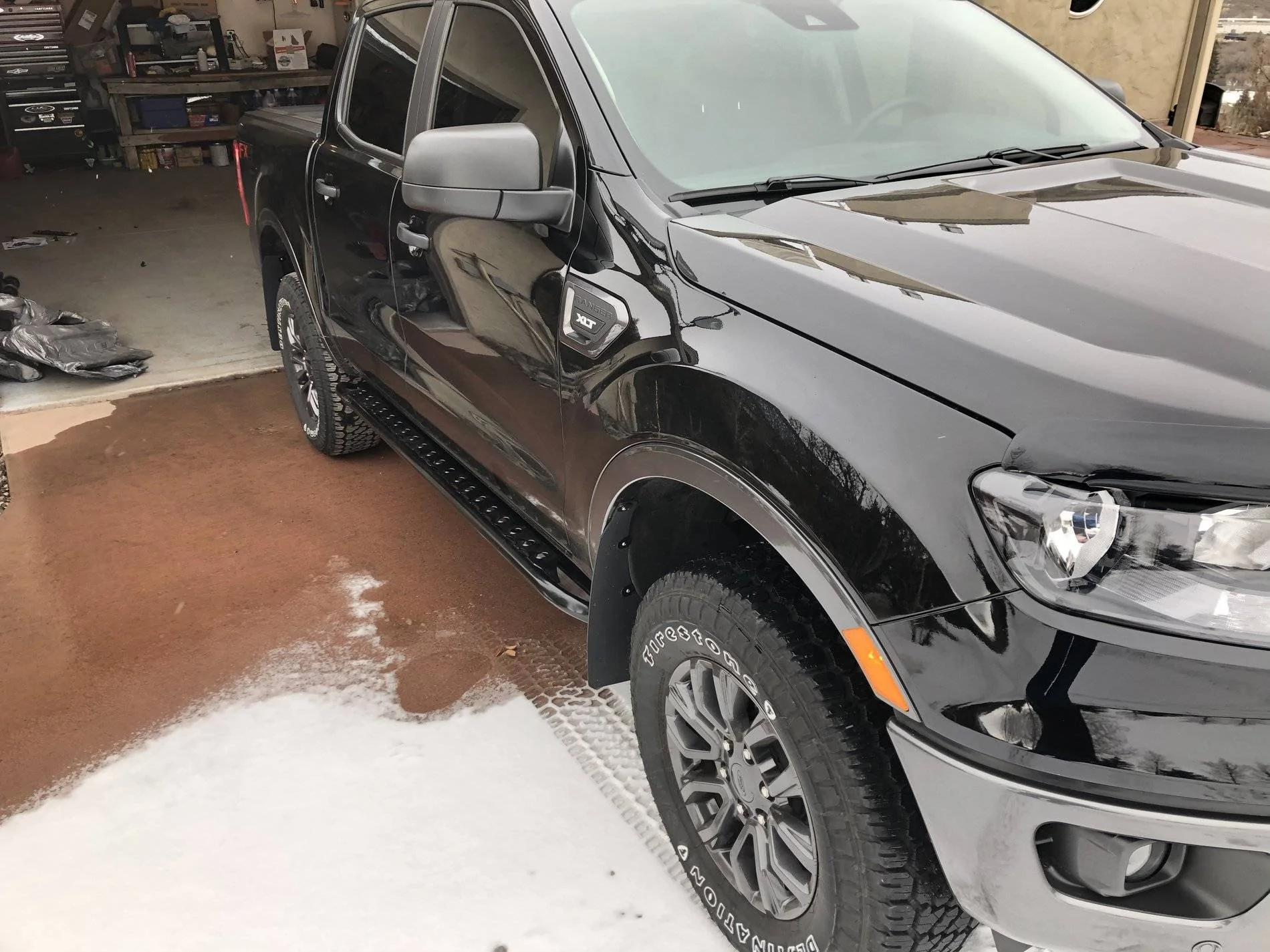 Ford Ranger Shrockworks sliders installed today 9D8A19E9-0FE0-47F1-9000-26BD53F5142C