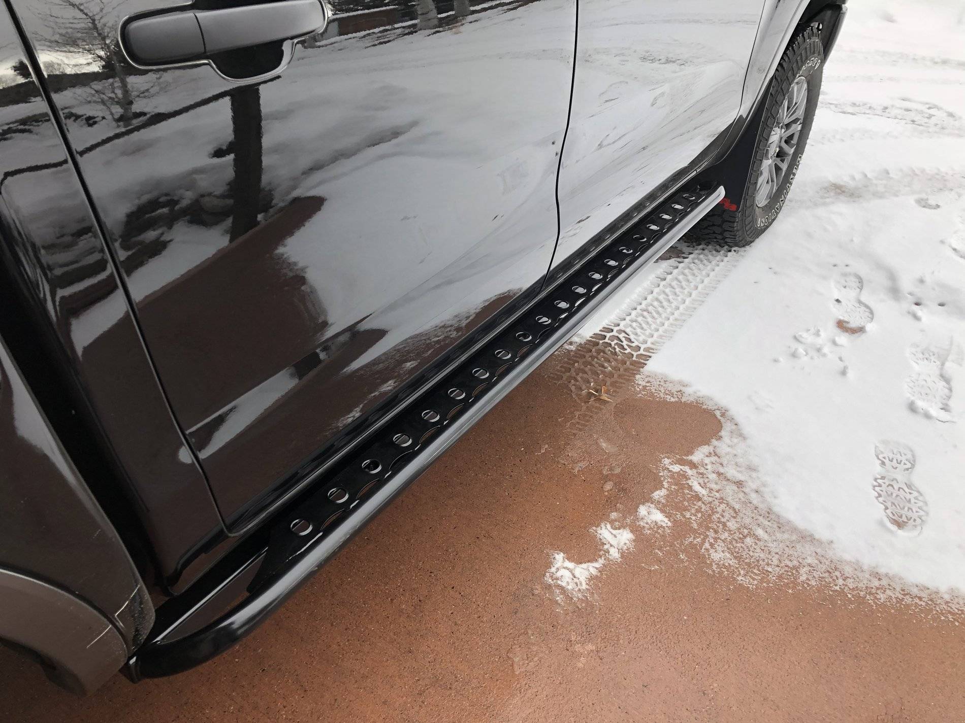 Ford Ranger Shrockworks sliders installed today A37D9410-198A-4E00-9315-27CAD51D3808