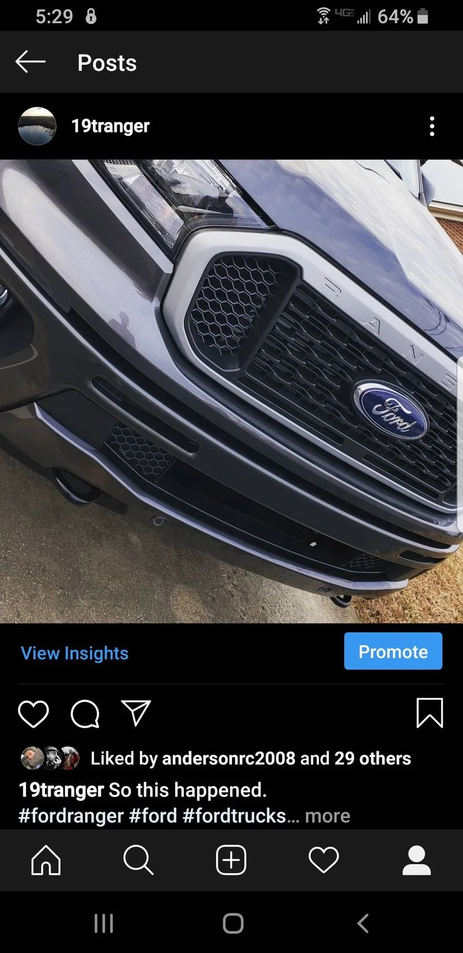 Ford Ranger Community of Rangers grams Screenshot_20200213-172942_Instagram