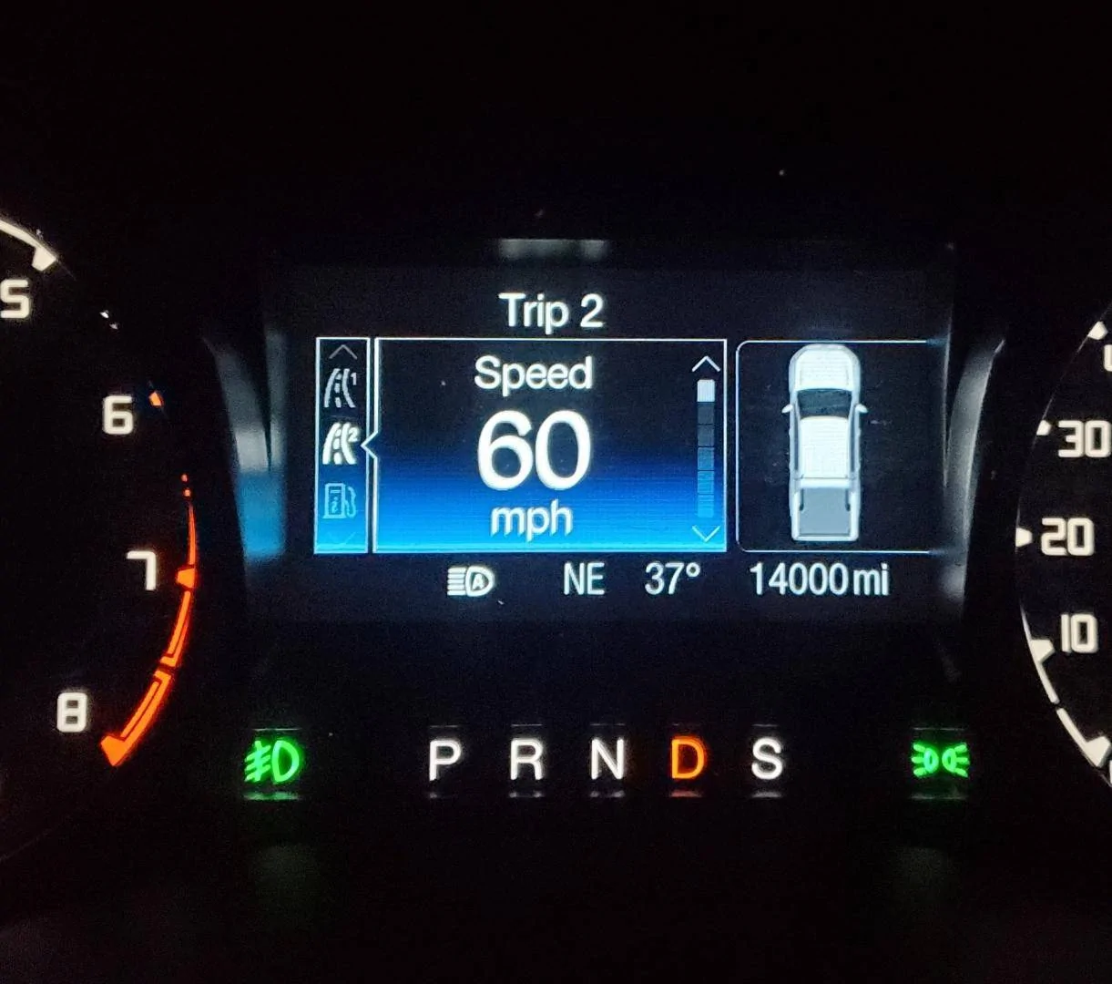 Ford Ranger Odometer shots Ranger193c