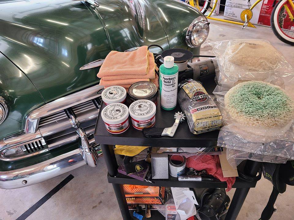Ford Ranger SCAB build, Seattle WA chrome polishin
