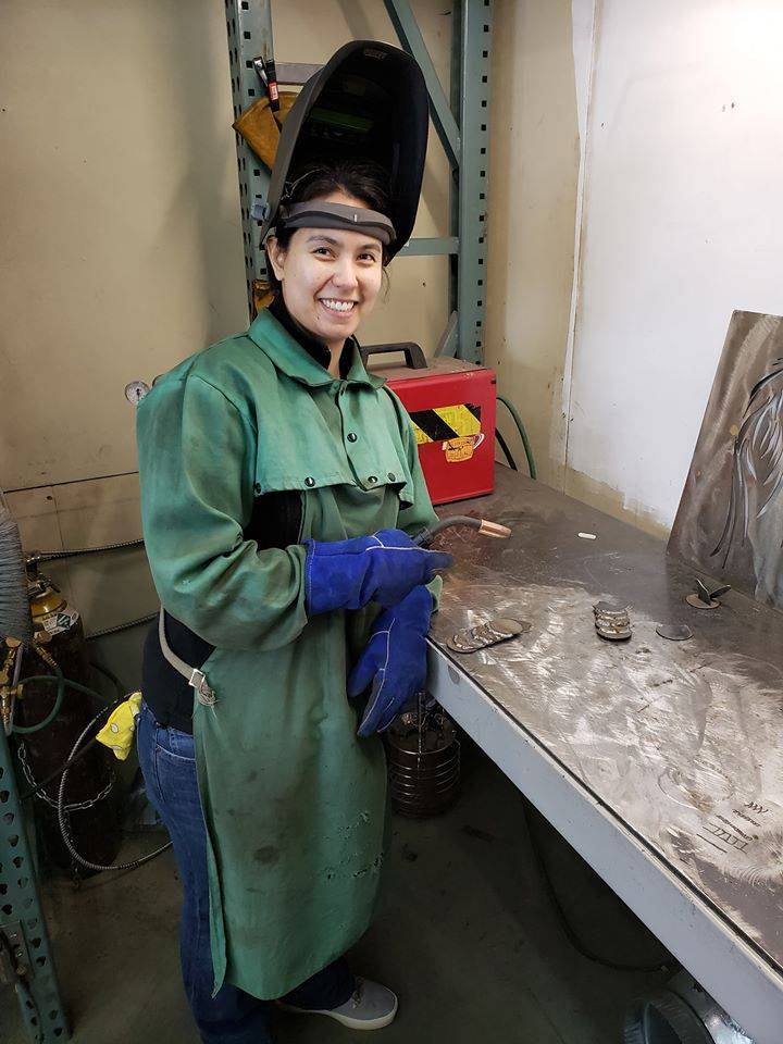 Ford Ranger SCAB build, Seattle WA Welding girl