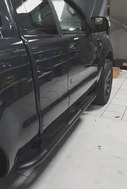 Ford Ranger Power Tubular Step Rails in USA 2019 ranger closed