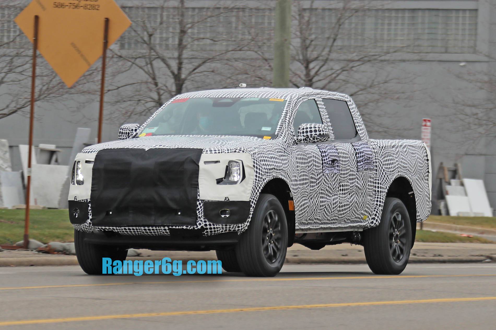 Ford Ranger First 2023 Ranger prototype spotted!! [UPDATED with more close-up photos] Ranger_002
