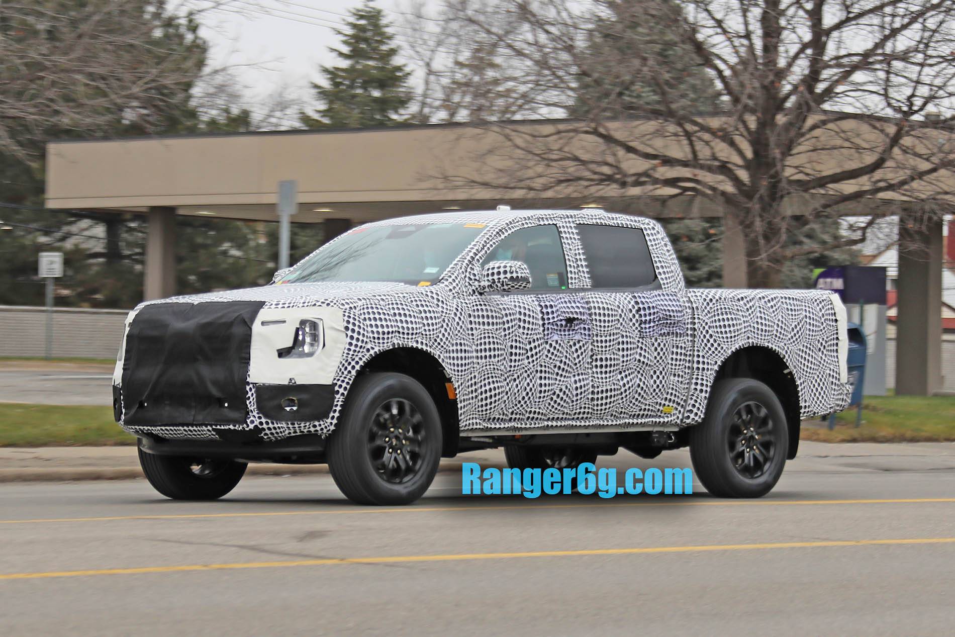 Ford Ranger First 2023 Ranger prototype spotted!! [UPDATED with more close-up photos] Ranger_005