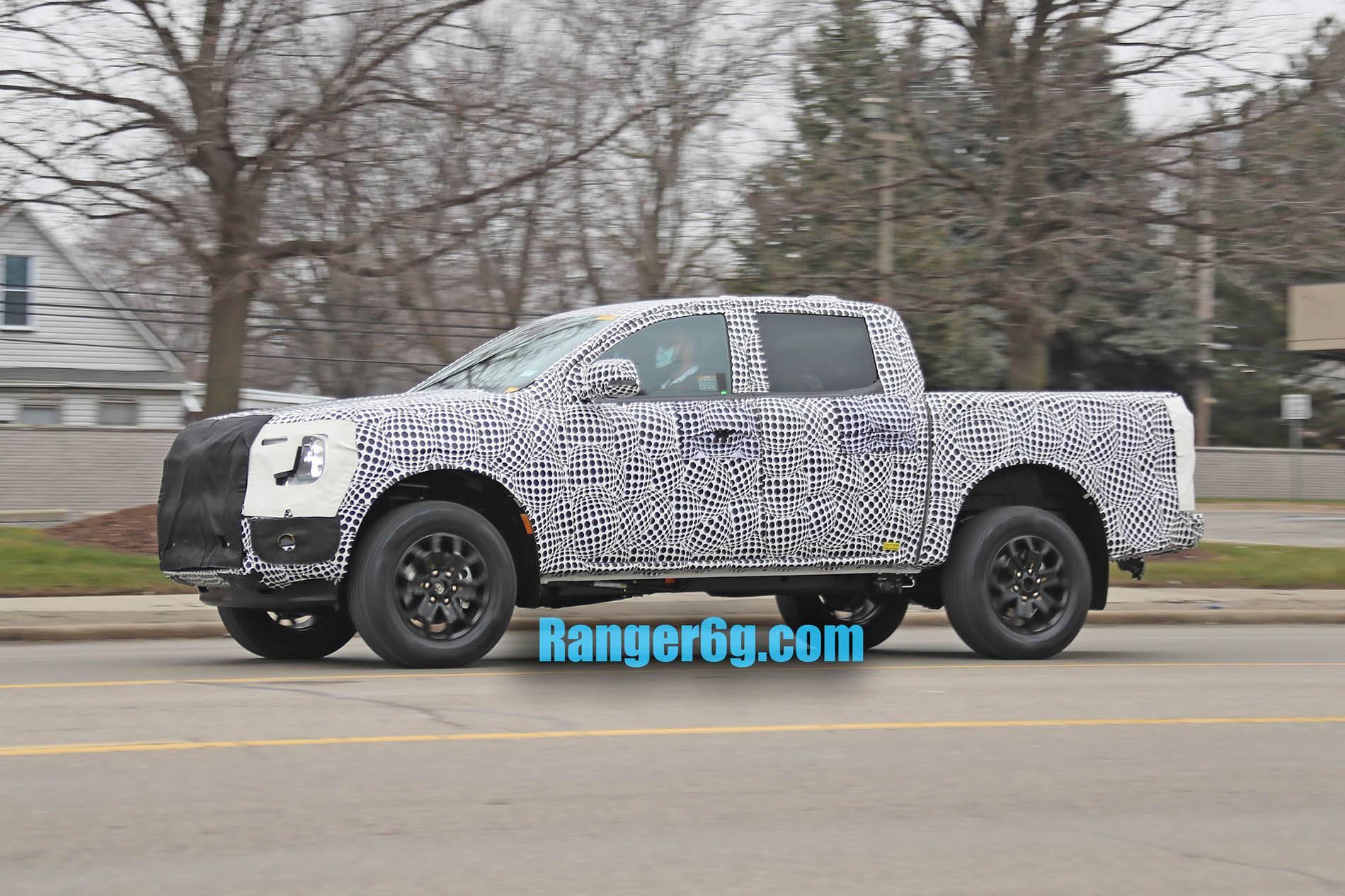 Ford Ranger First 2023 Ranger prototype spotted!! [UPDATED with more close-up photos] Ranger_006