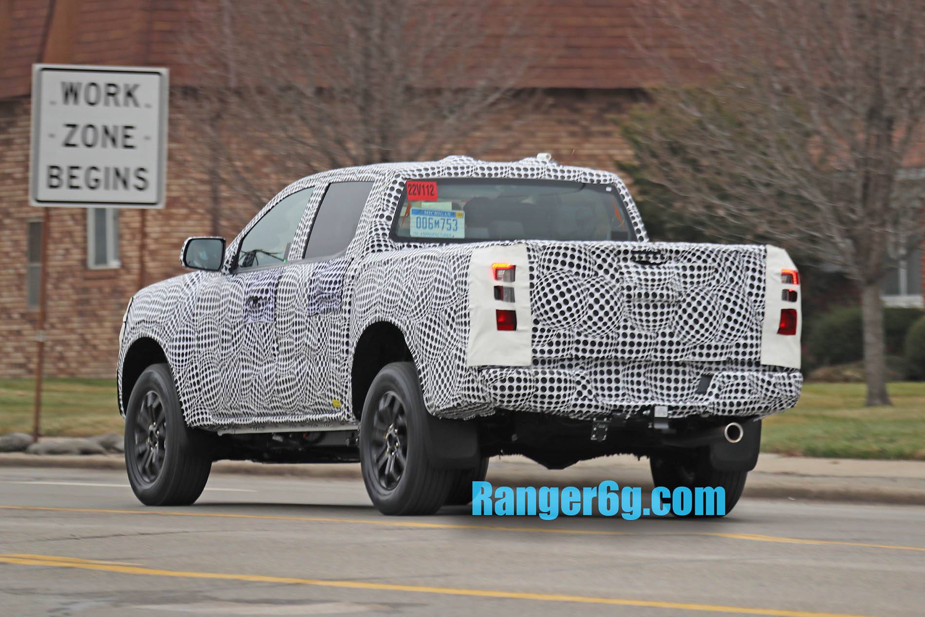 Ford Ranger First 2023 Ranger prototype spotted!! [UPDATED with more close-up photos] Ranger_012