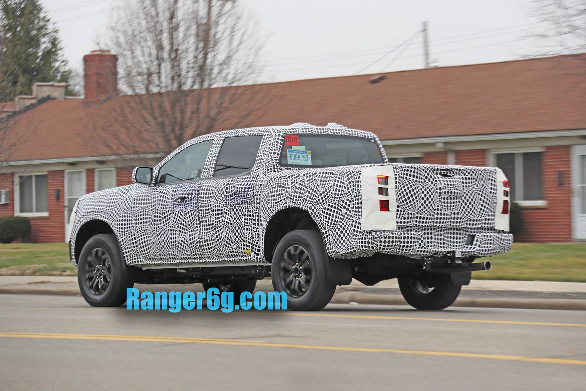 Ford Ranger First 2023 Ranger prototype spotted!! [UPDATED with more close-up photos] Ranger_011
