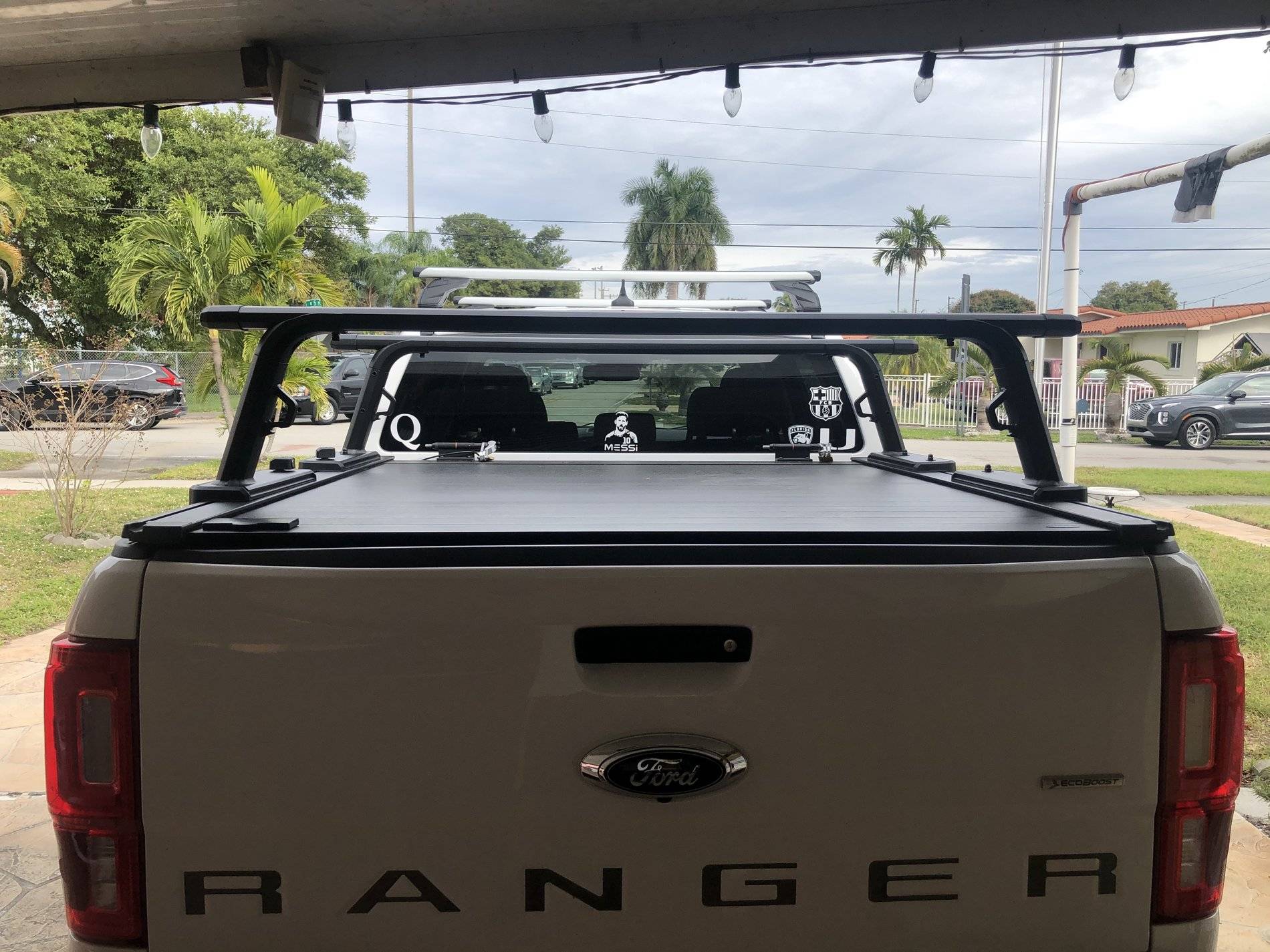 Ford Ranger Ordering with Thule OutPost Bed Towers Rack 3