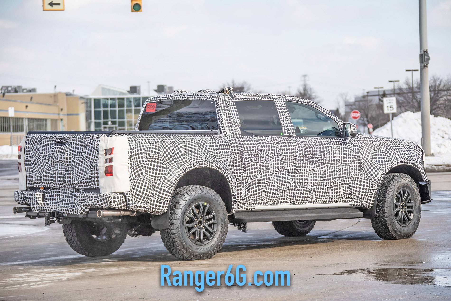 Ford Ranger LHD 2023 Ranger Raptor Prototype First Sighting! Pics + Video ? RangerRaptorLHD.us10.KGP
