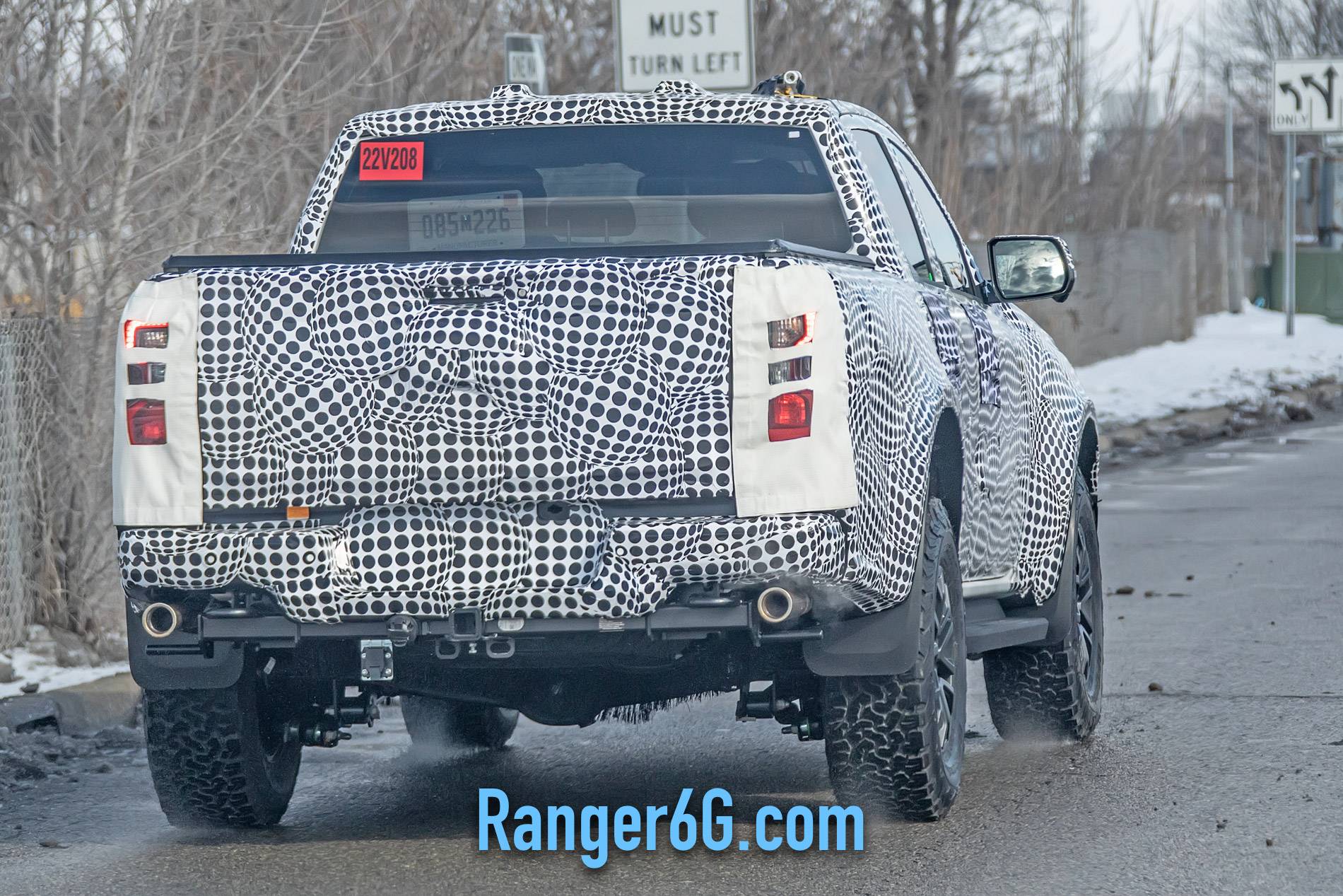 Ford Ranger LHD 2023 Ranger Raptor Prototype First Sighting! Pics + Video ? RangerRaptorLHD.us12.KGP
