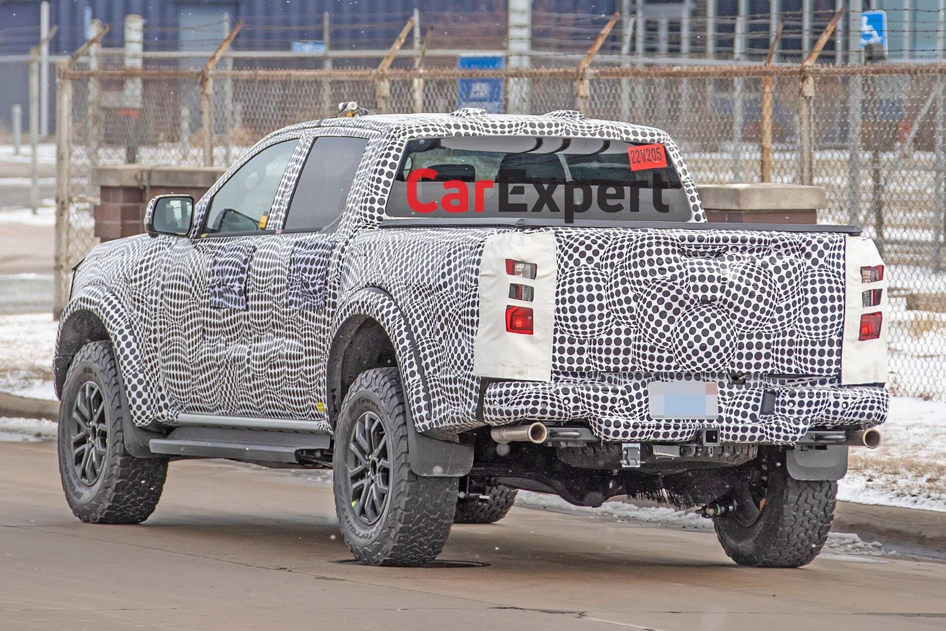 Ford Ranger Spied: 2023 Ford Ranger with 15.5" Touchscreen, Next Raptor Powered by 2.7L EcoBoost V6 2023-ford-ranger-raptor-spied-17
