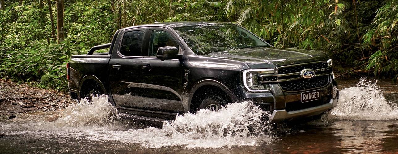 Luchtroosterafdekking voor motorkap, voor Ford Ranger T9 2025 2024 2023