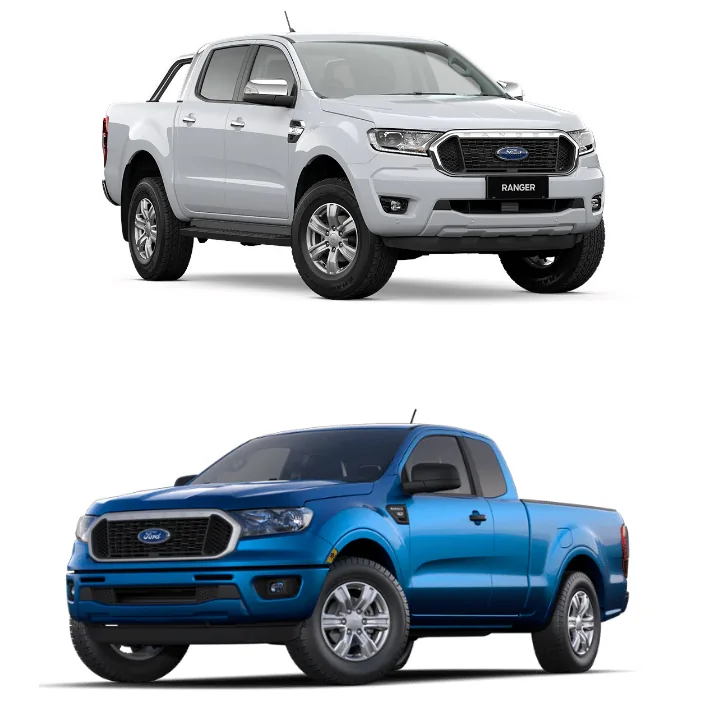 Ford Ranger Theories on the North American Ranger Exterior Styling Tweaks 5G Ranger_Aussie vs NA