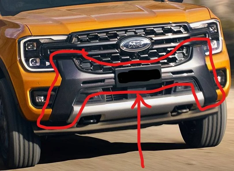 Ford Ranger I spotted new 2022 Ranger 6th gens in the metal in Thailand 2023ranger (3)_LI