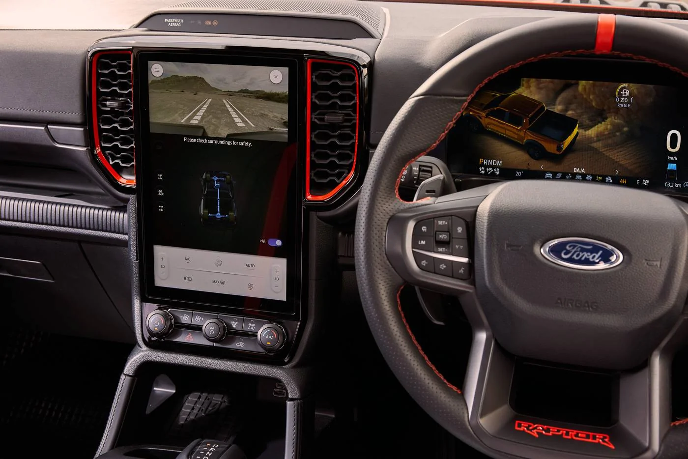 Ford Ranger 2022-2023 Ranger Raptor World Premiere! Wallpapers, Video & Specs 2022_NEXT-GEN_RANGER_RAPTOR_RHD_INTERIOR_34