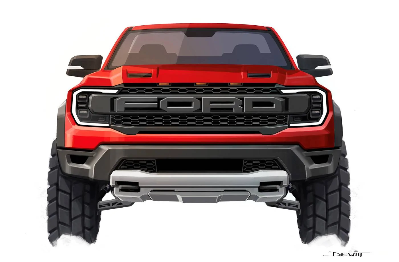 Ford Ranger 2022-2023 Ranger Raptor World Premiere! Wallpapers, Video & Specs NextGenRangerRaptorFront1-DD