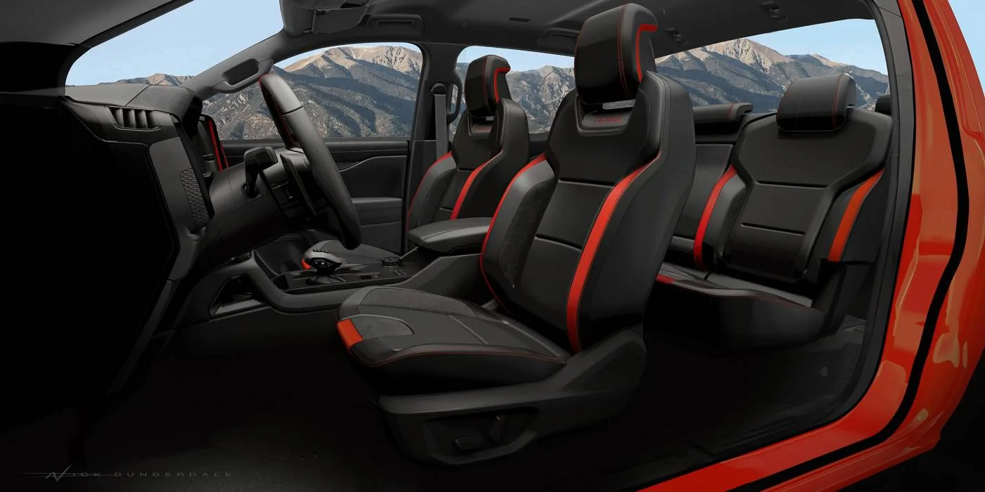Ford Ranger 2022-2023 Ranger Raptor World Premiere! Wallpapers, Video & Specs NextGenRangerRaptorSeats1