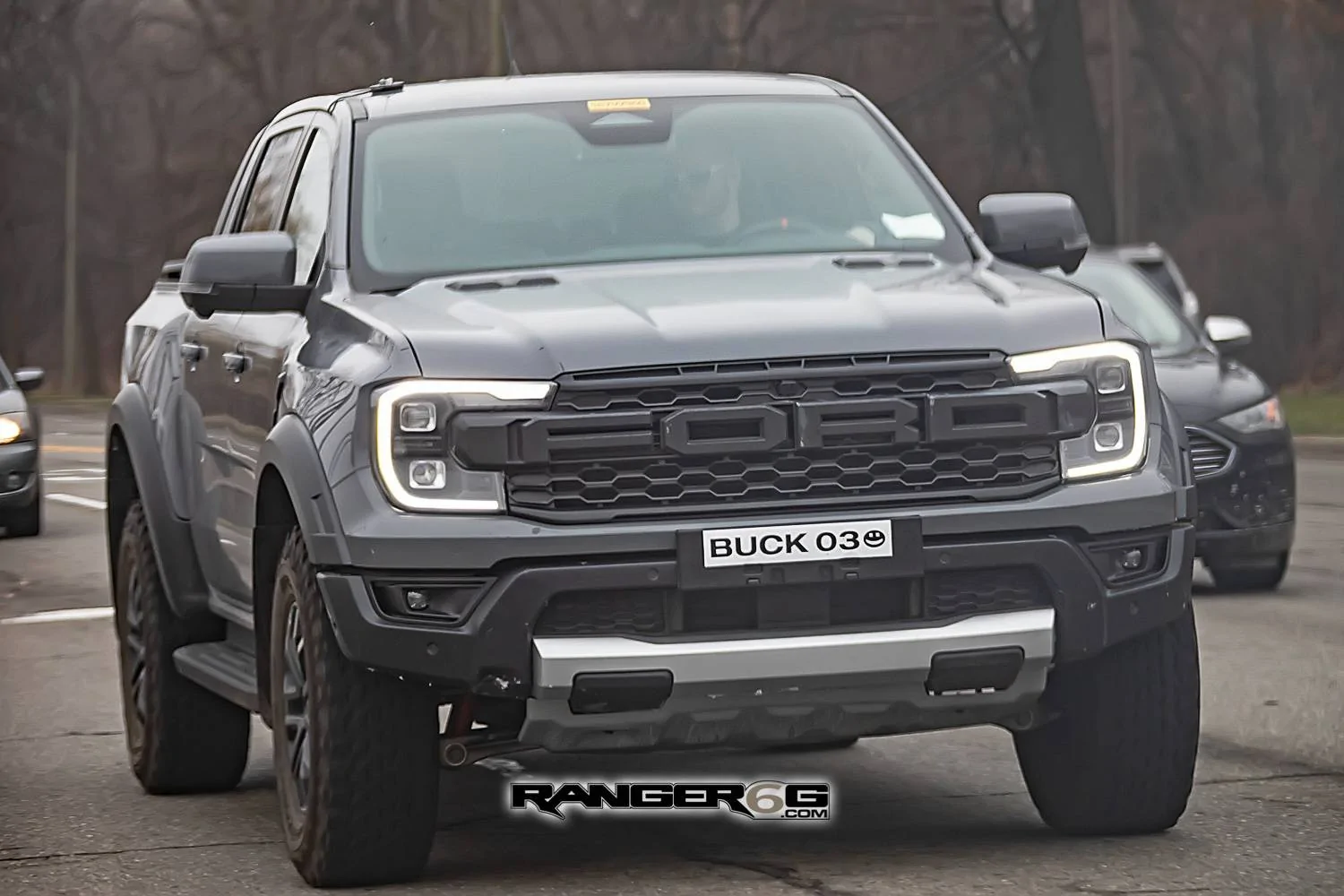 Ford Ranger Spied: Ranger Raptor Undisguised In Gray gray-ranger-raptor-spied-euro-spec-1