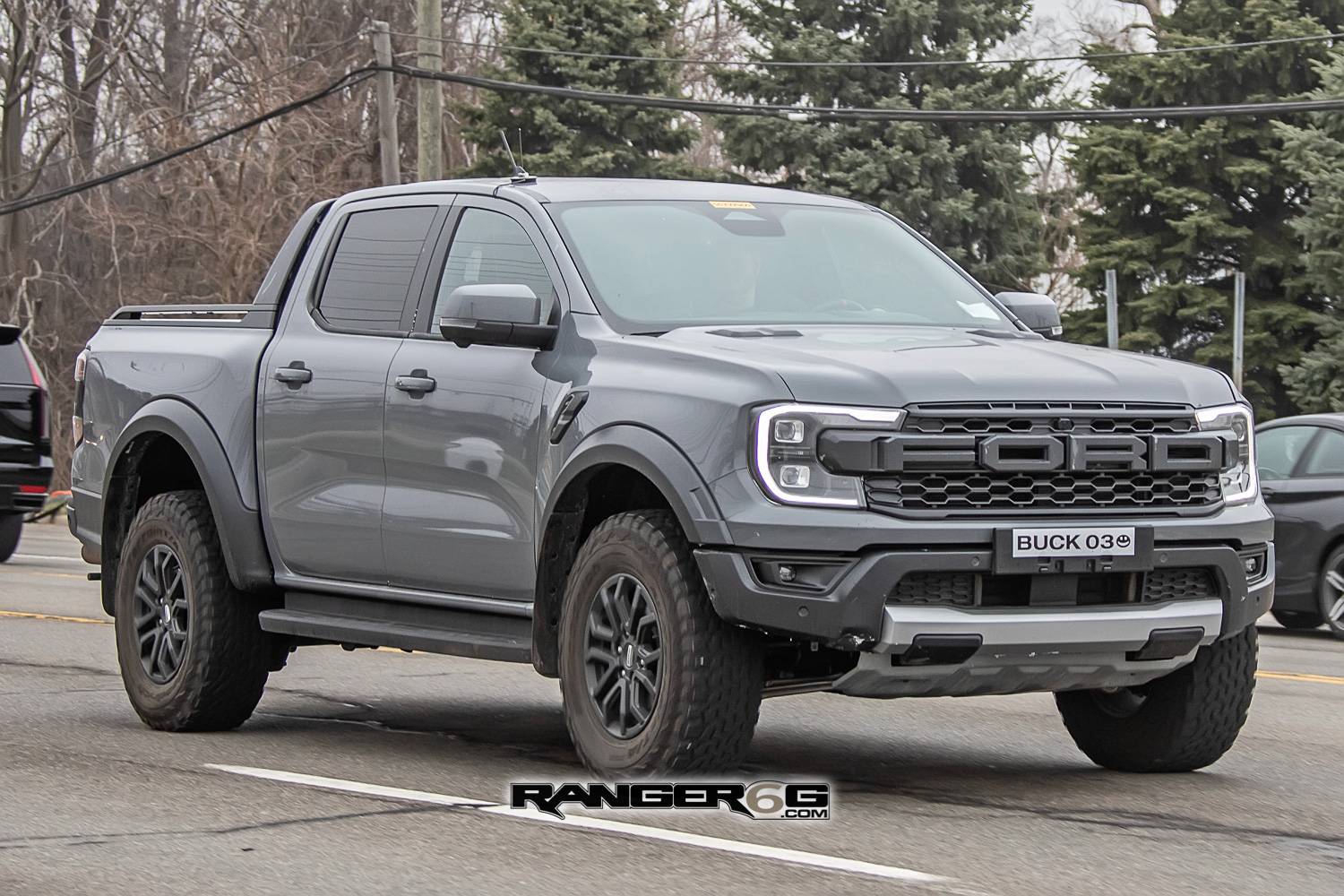 Ford Ranger Spied: Ranger Raptor Undisguised In Gray gray-ranger-raptor-spied-euro-spec-2