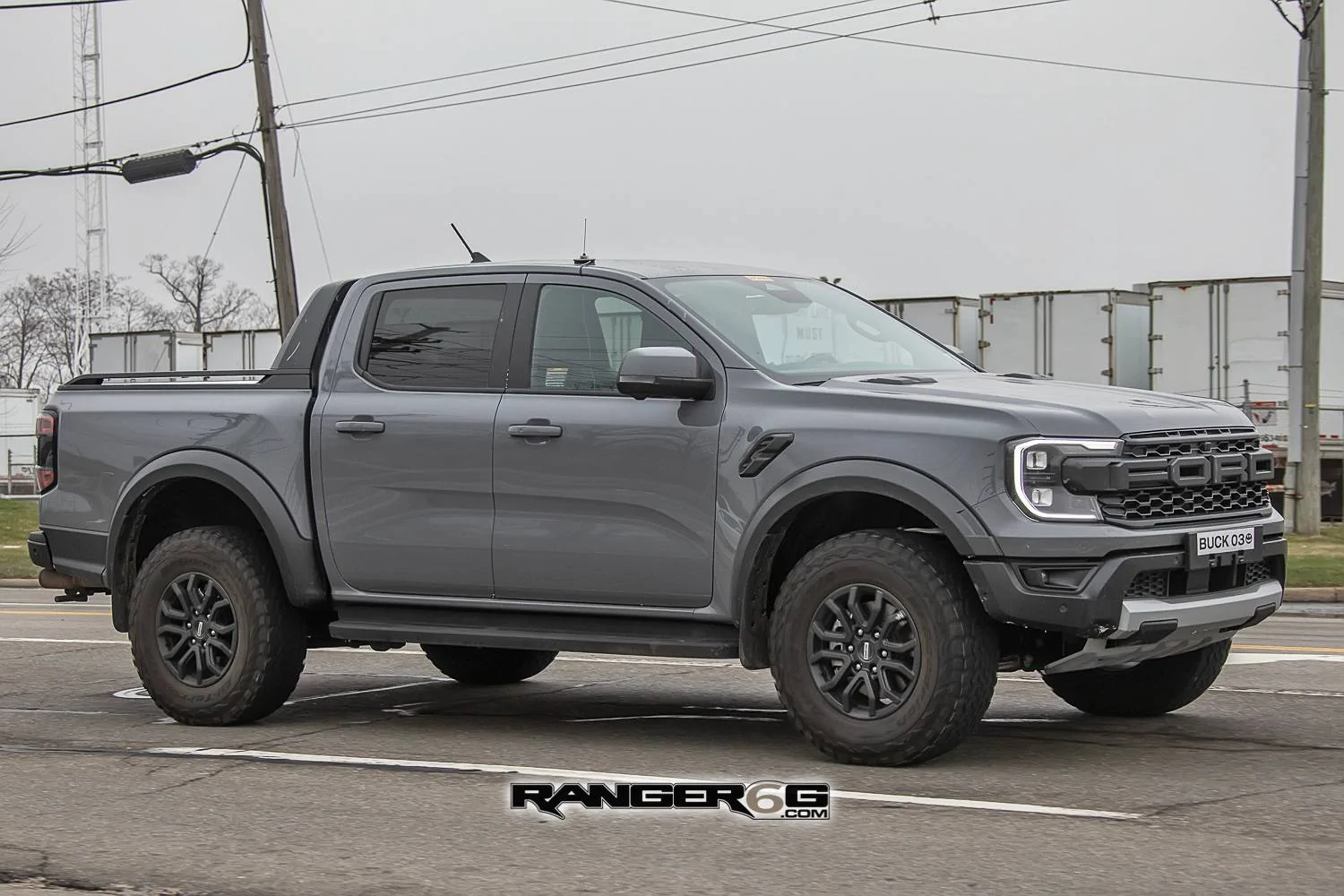 Ford Ranger Spied: Ranger Raptor Undisguised In Gray gray-ranger-raptor-spied-euro-spec-3