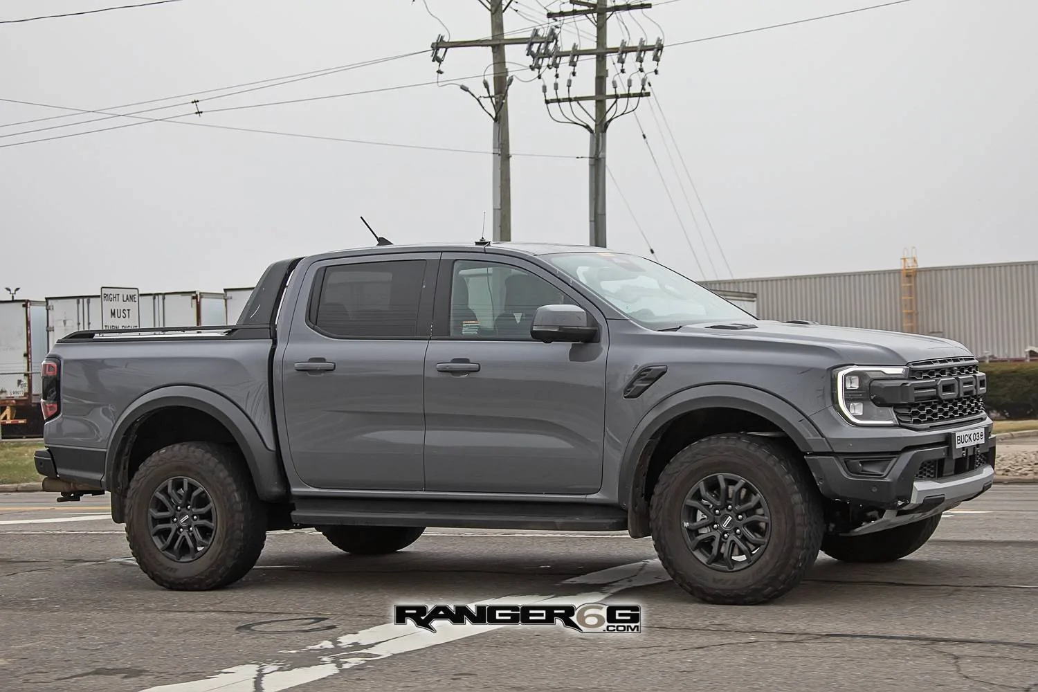 Ford Ranger Spied: Ranger Raptor Undisguised In Gray gray-ranger-raptor-spied-euro-spec-4