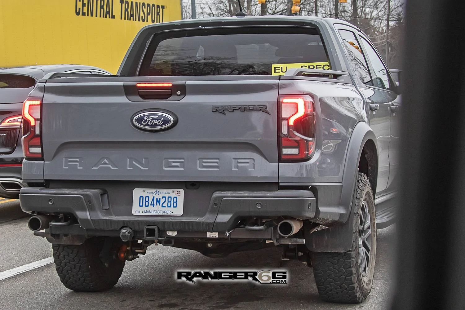 Ford Ranger Spied: Ranger Raptor Undisguised In Gray gray-ranger-raptor-spied-euro-spec-10
