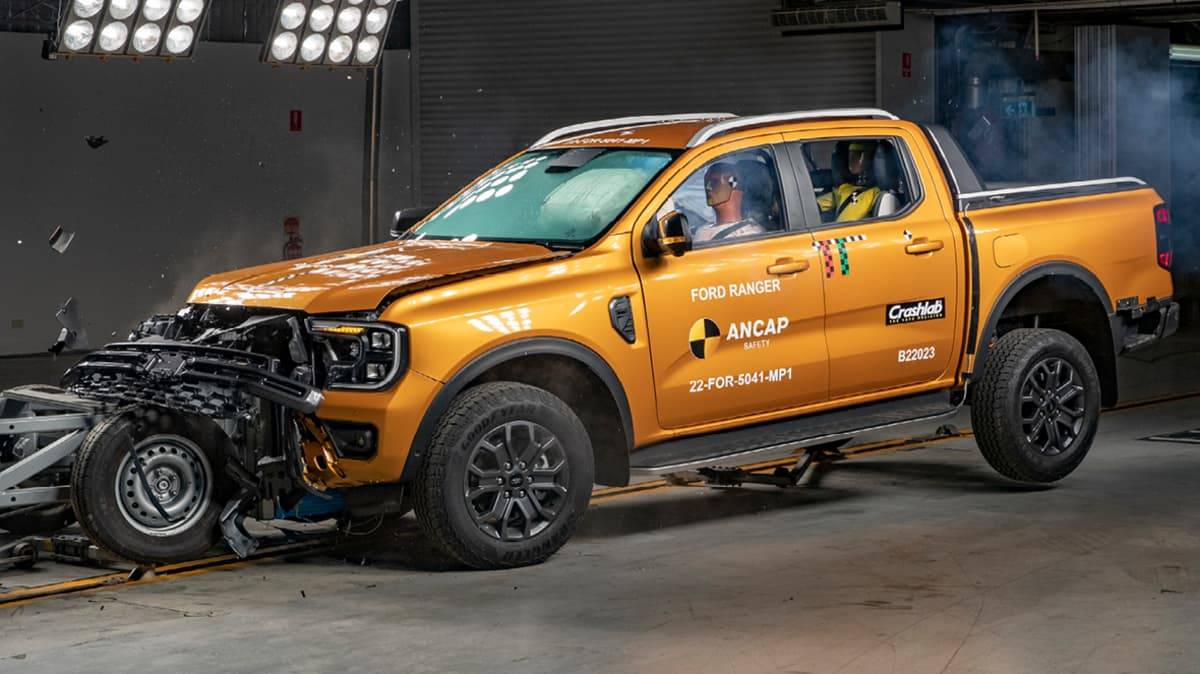 Ford Ranger 6th Gen Ford Ranger earns full five-star ANCAP safety rating l0czafb5gxo6sgqf1qbt