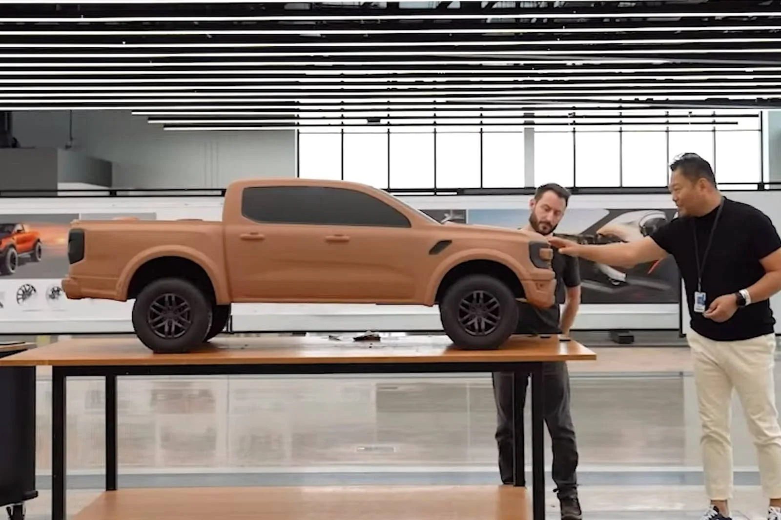 Ford Ranger Inside the 2023 Ford Ranger Raptor Design Studio 1040477