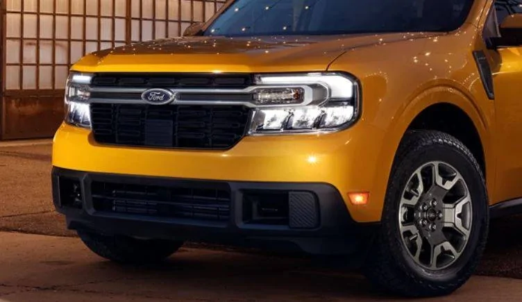 Ford Ranger North American 2024 Ranger spied! Maverick front bumper