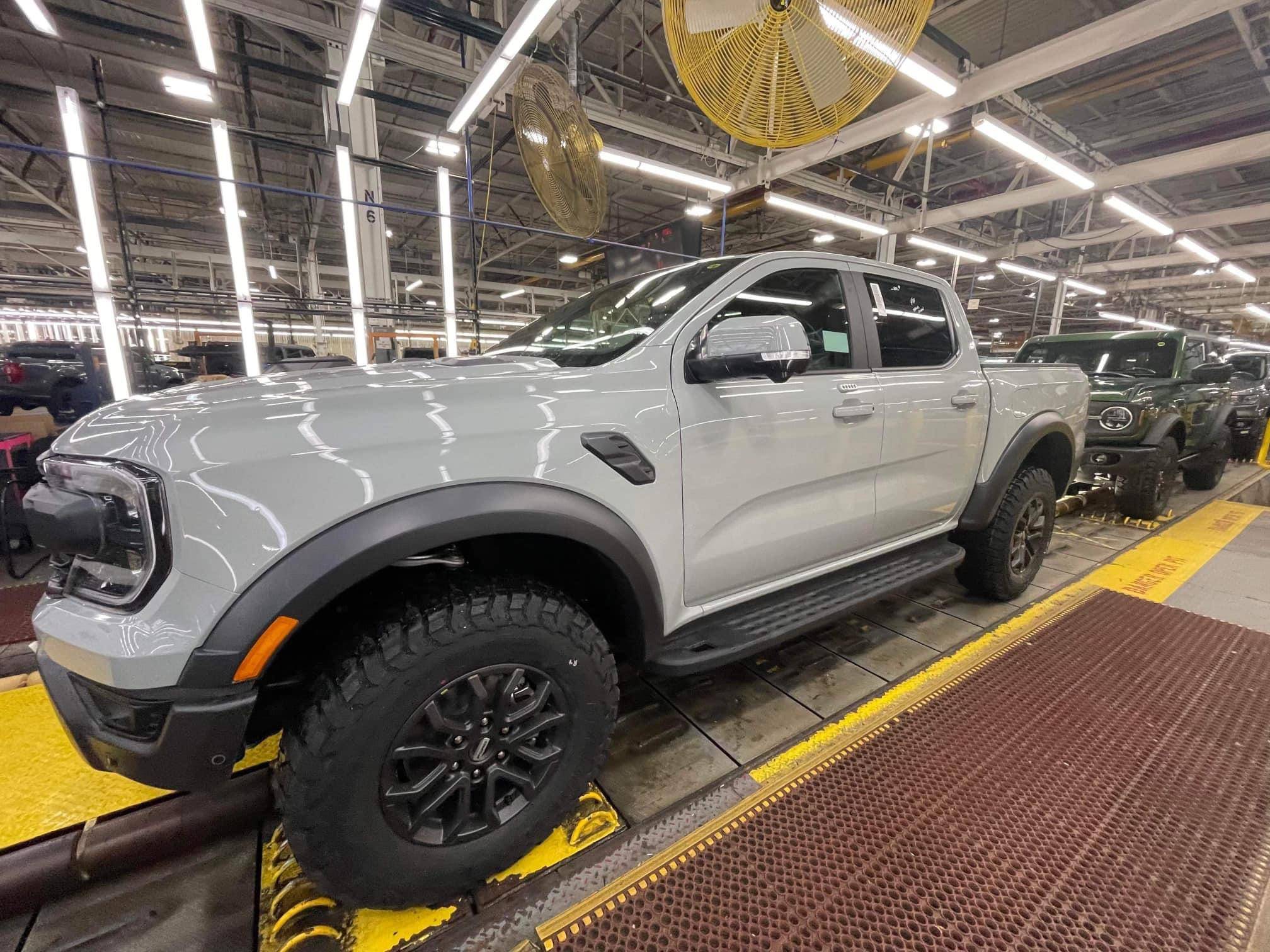 Ford Ranger 6th Gen 2024 Ranger Raptor rolling down MAP production line 📸 137D31F1-541D-466F-A800-3596B04BA661