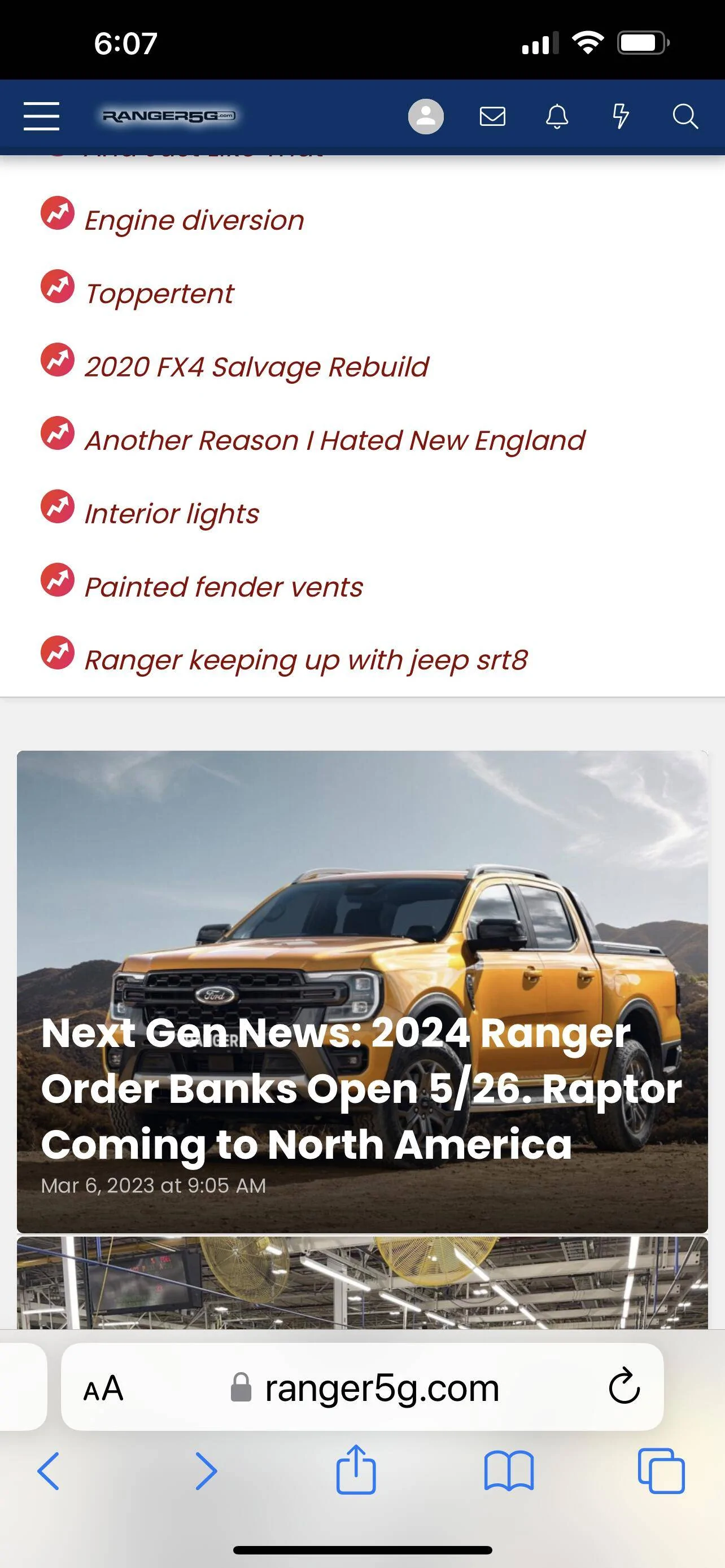 Ford Ranger Did I awaken from a Ranger Raptor fever dream? 20F1A29C-ECB5-49E4-BBA0-F8B288ACE3DA