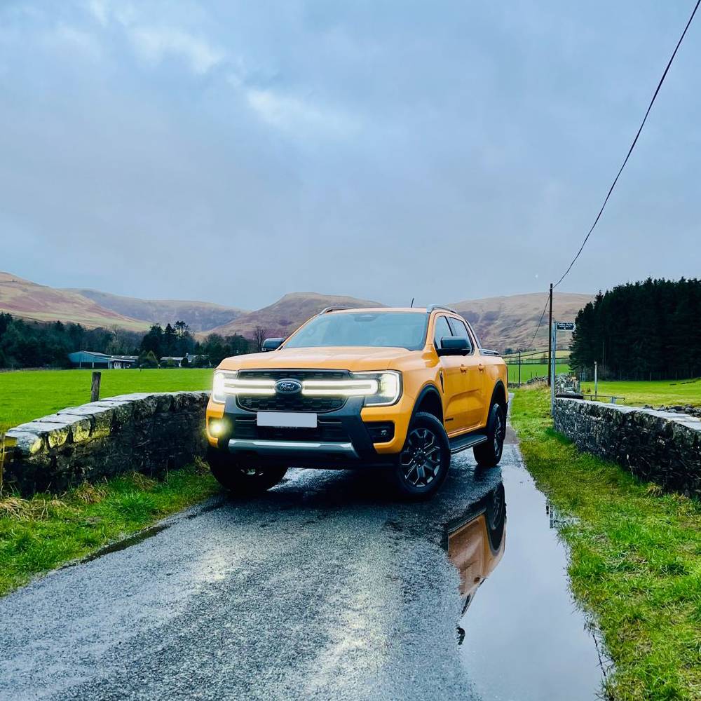 Ford Ranger Ford Ranger 2023+ Predator Nighthawk Grille with LEDs ranger-hawk-grille-1
