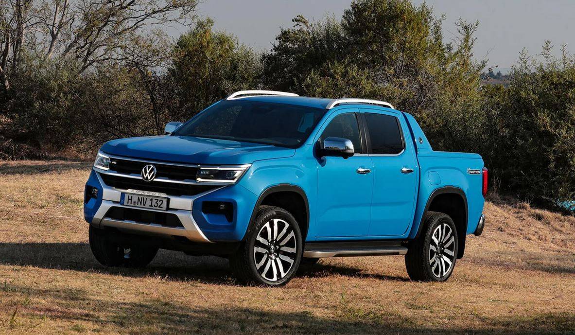 Ford Ranger Another 2024 XLT Ranger Spotted, with bash plate Amarok.JPG