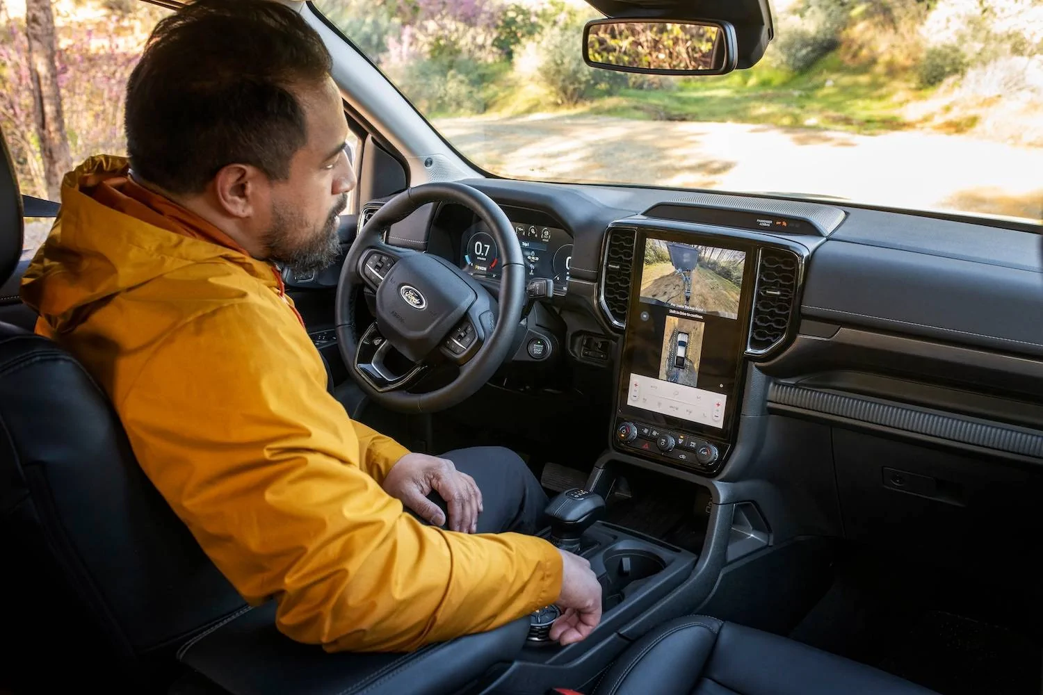 Ford Ranger All-New 2024 Ford Ranger Officially Debuts for North America! $34,160 Starting Price All-New Ford Ranger Lariat_13_Pro Trailer Back Up Assist