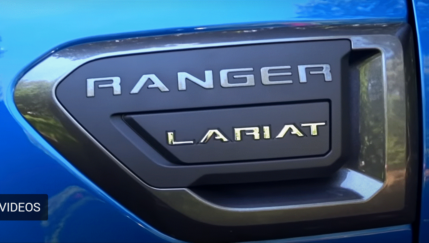 Ford Ranger Lariat chrome package badge Why not Chrome1
