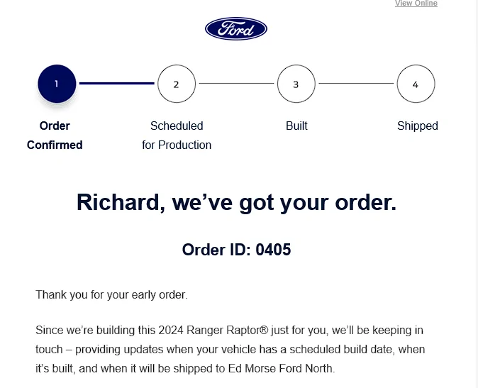 Ford Ranger Maybe Got a Ranger Raptor Order...Maybe Not? 1685651020891