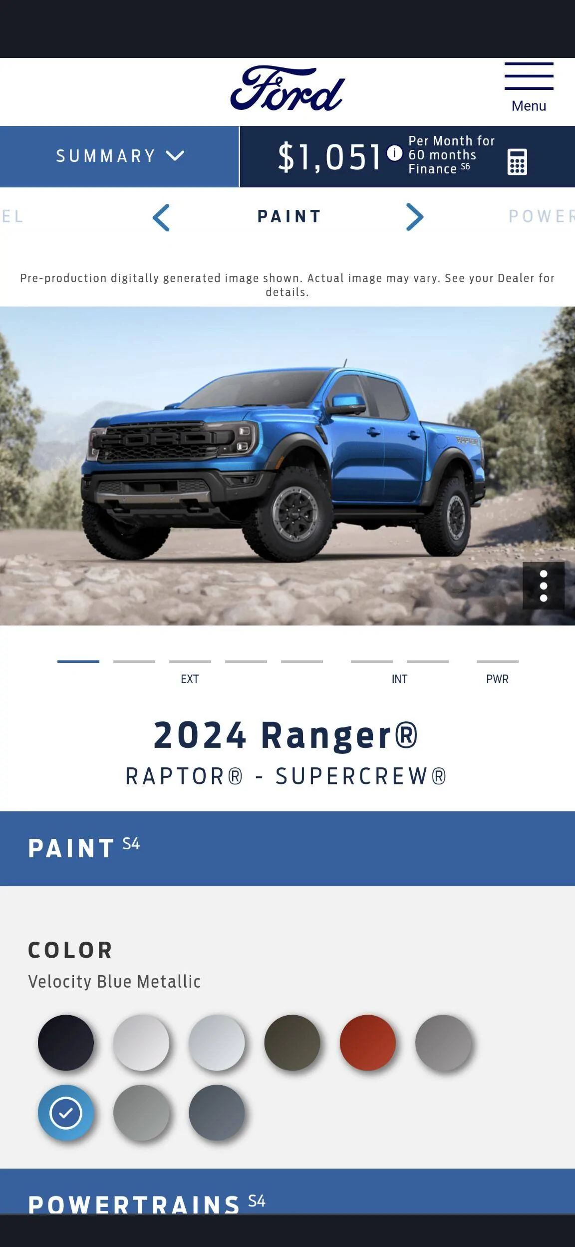 Ford Ranger Poll: Which color of Ranger Raptor will sell the best? Screenshot_20230606-233741