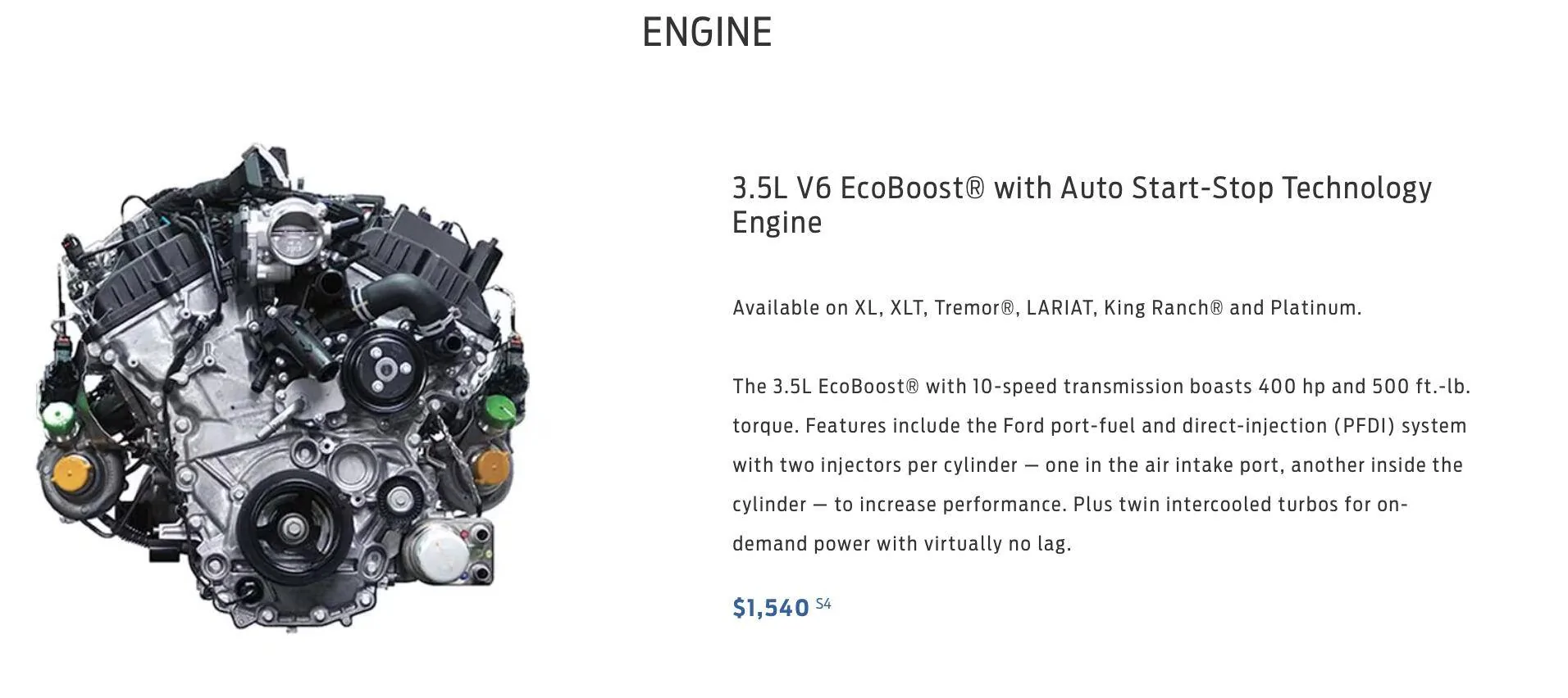 Ford Ranger Ranger raptor engine GDI vs port and direct injection Screenshot 2023-06-09 at 9.17.04 PM