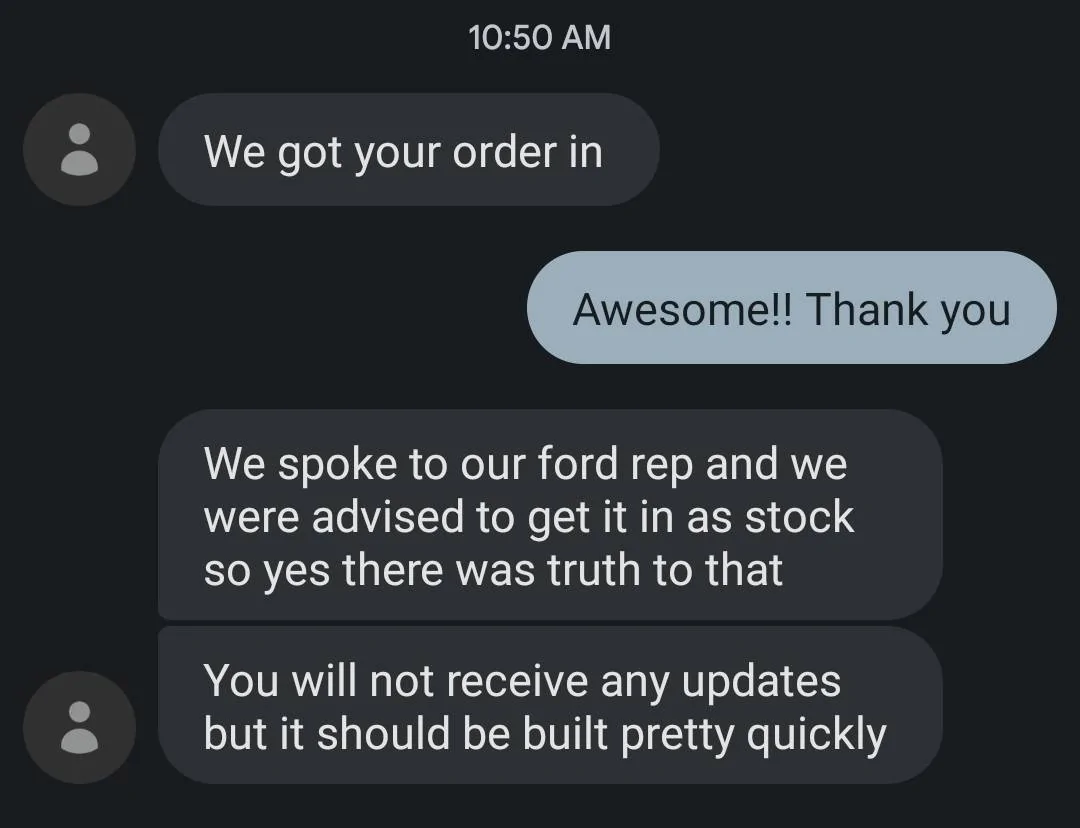 Ford Ranger 2024 Ranger Order Banks Now Officially Open!! Screenshot_20230613_124930_Messages