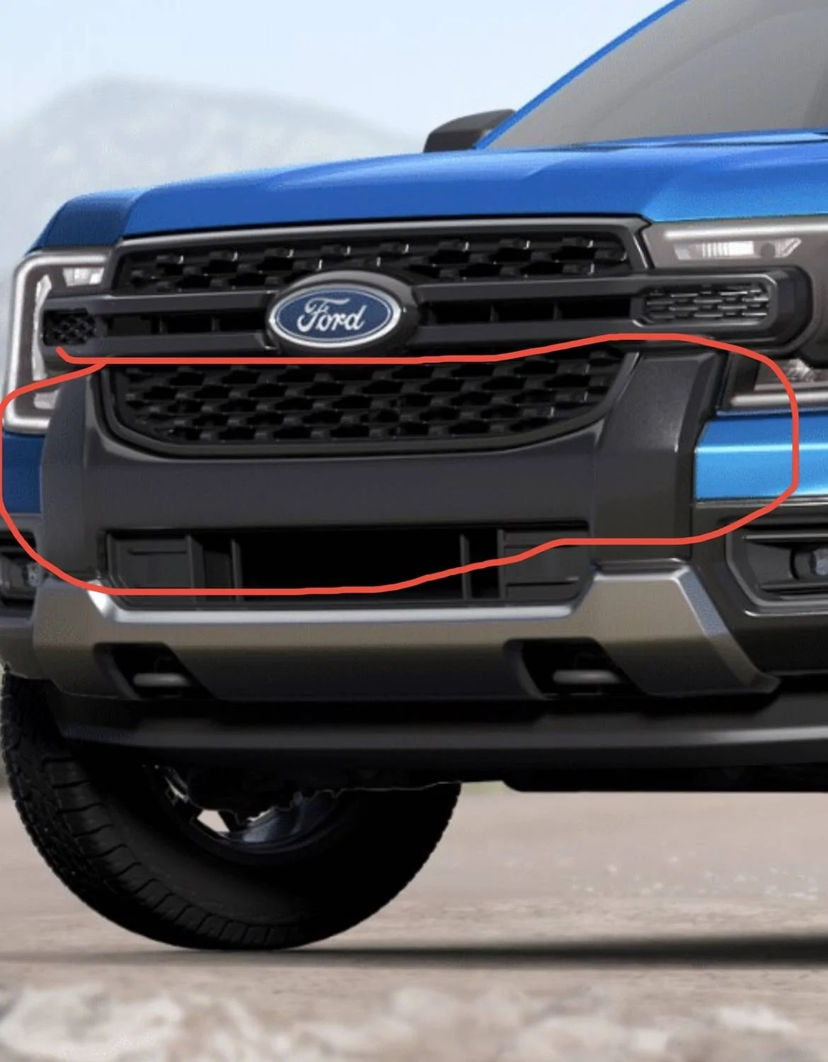 Ford Ranger Will the 2024 bumper be able to be removed or customized? IMG_0141