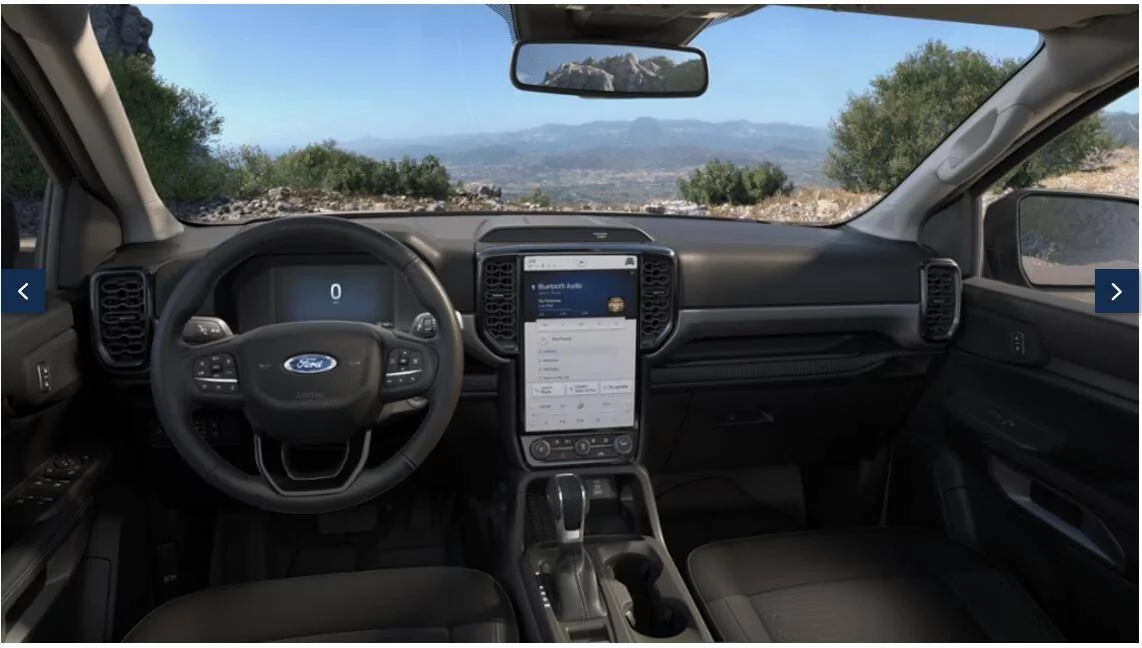 Ford Ranger 10 inch vs 12 inch Infotainment Screen 12 inch Screenshot 2023-06-30 174844