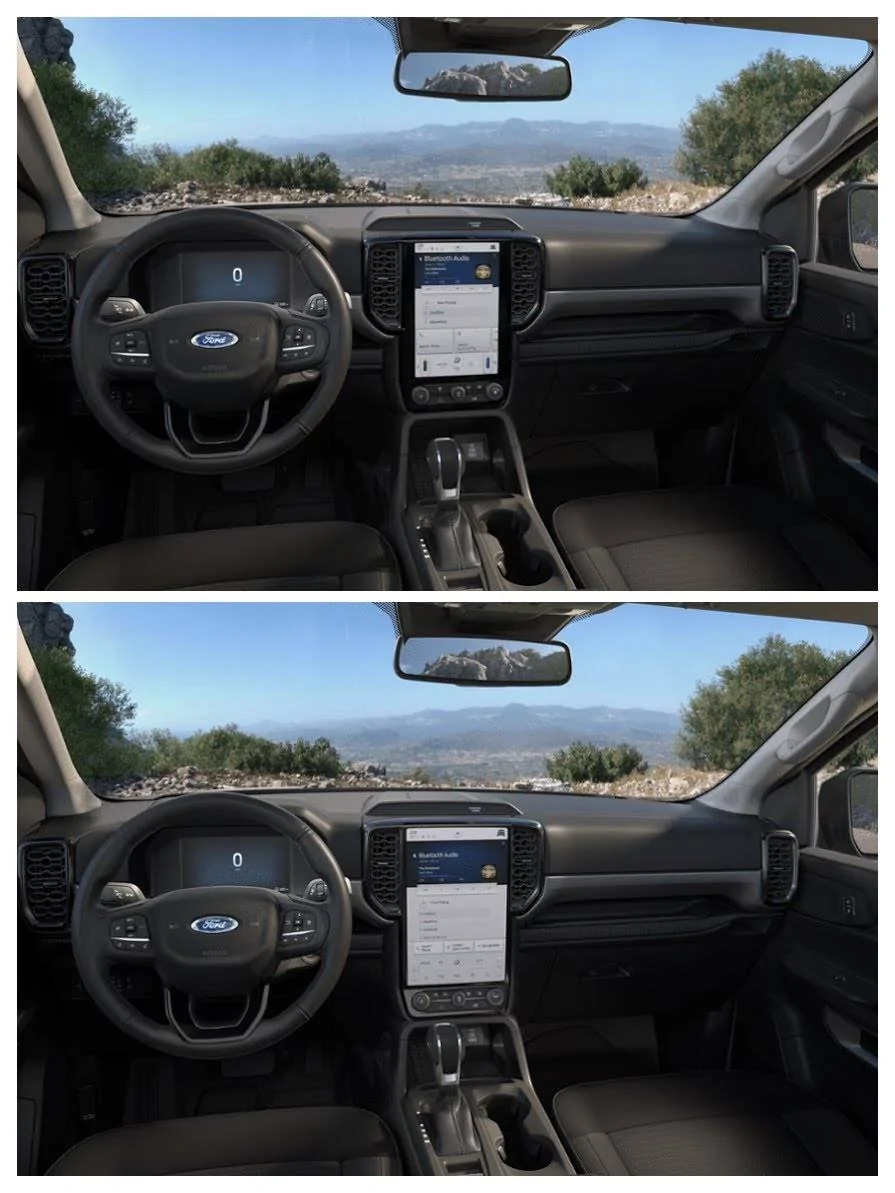 Ford Ranger 10.1-inch or 12-inch center console touchscreens thoughts. Ranger10.1-12