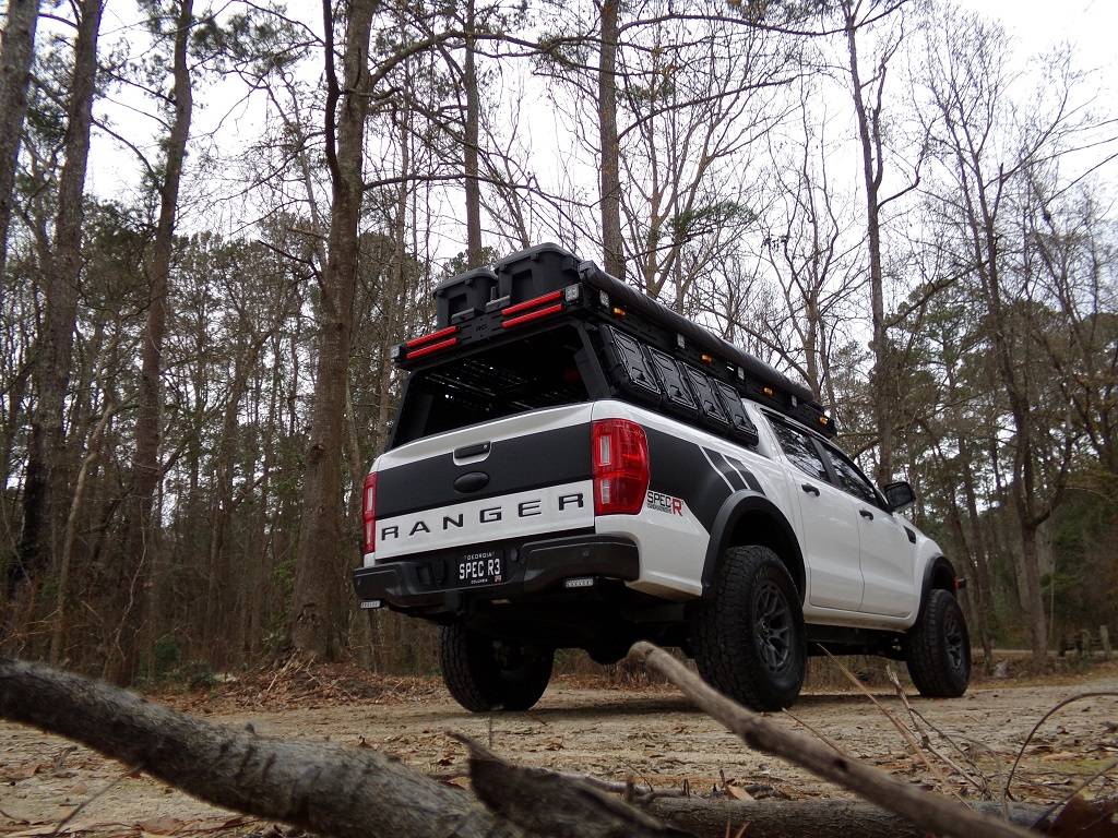 Ford Ranger My Custom Monolithic 8' Bed Rack non-branded setu