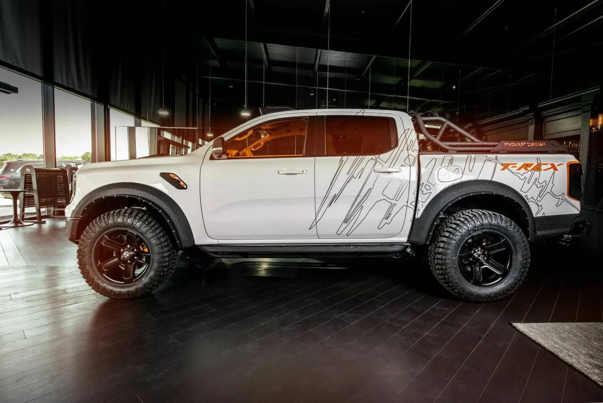 Ford Ranger Custom CRX T-Rex Ranger from Carlex Design Ford-Ranger-Raptor-2023-CRX-T-REX-Carlex-Design-4-2048x1367
