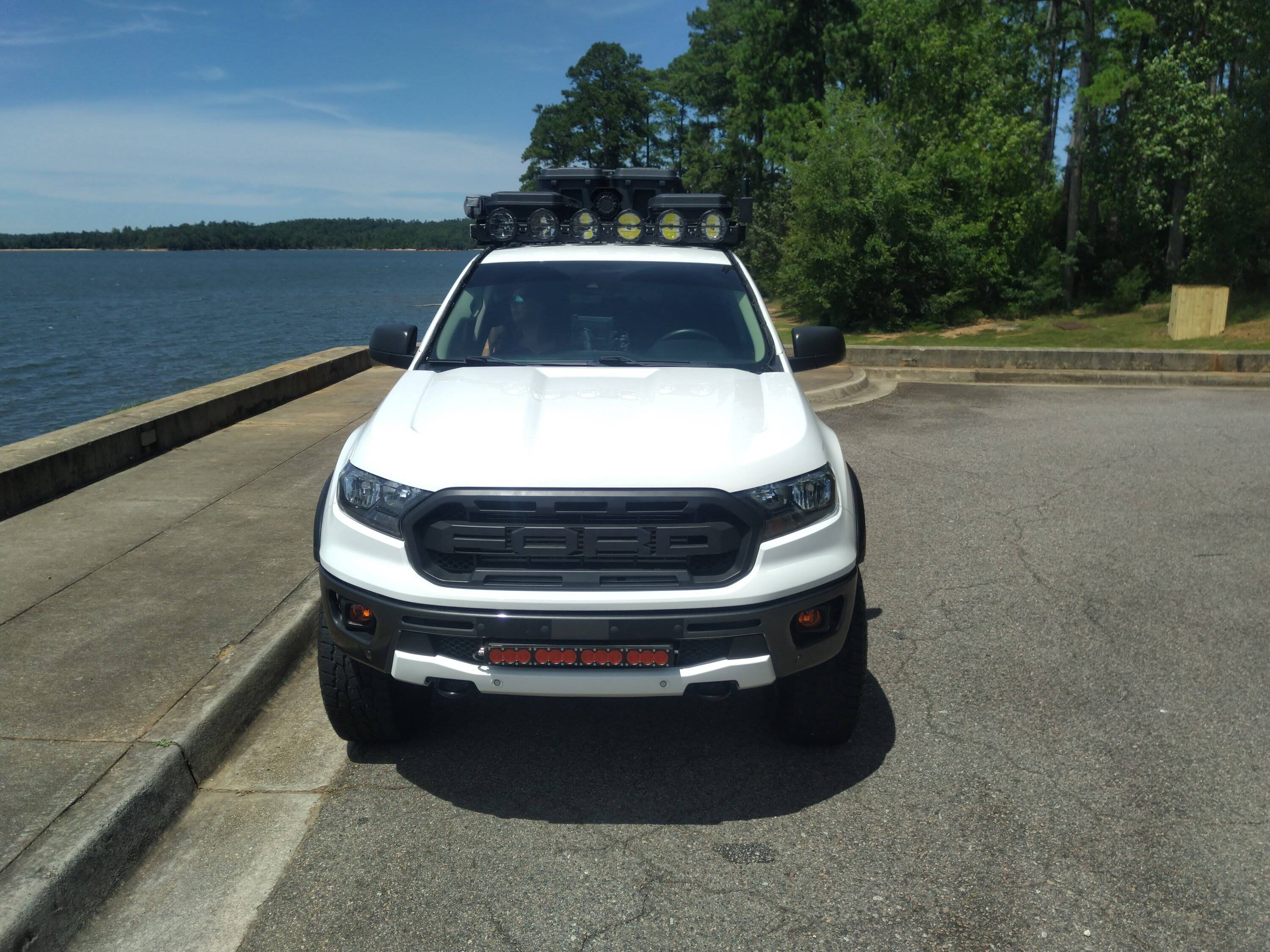 Ford Ranger Good day for dam lunch photo. IMG_20230810_143139