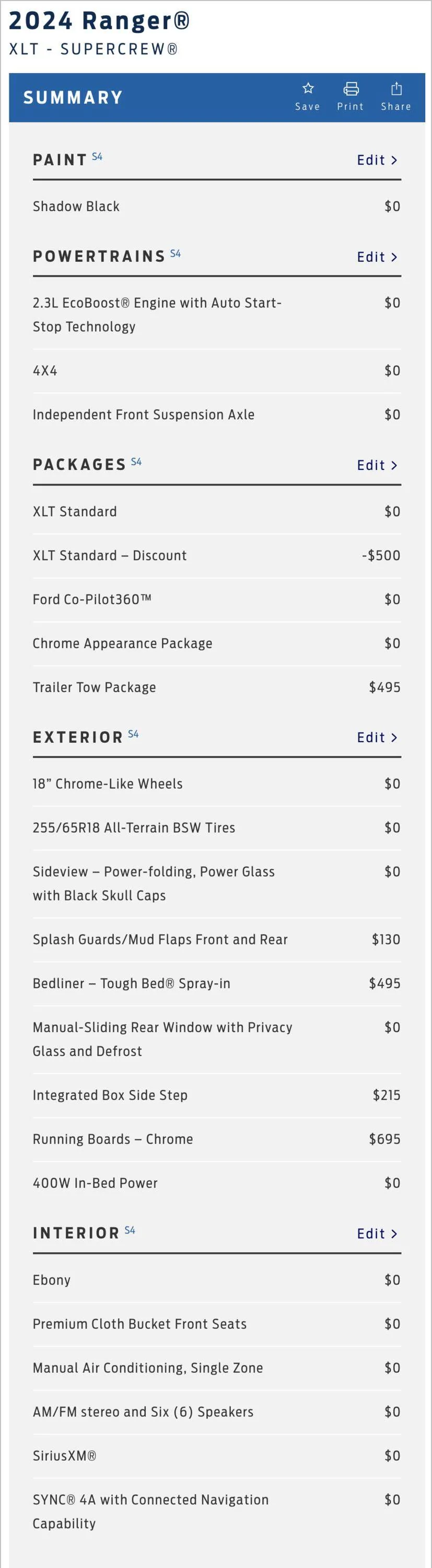 Ford Ranger Best options to accelerate delivery 1693149621726