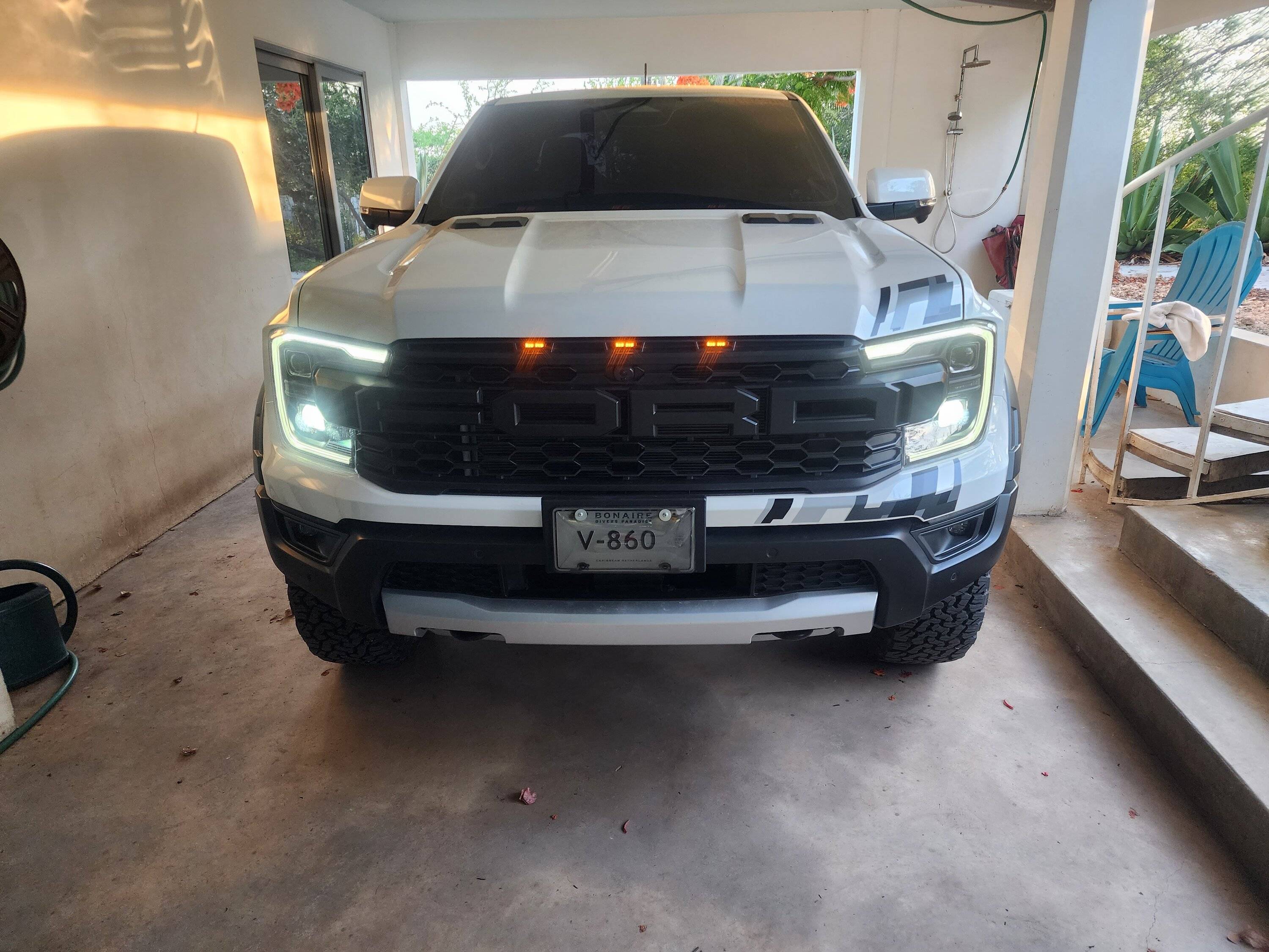 Ford Ranger Running lights wiring (behind grill) 3 piece F-150 style 20230902_182111