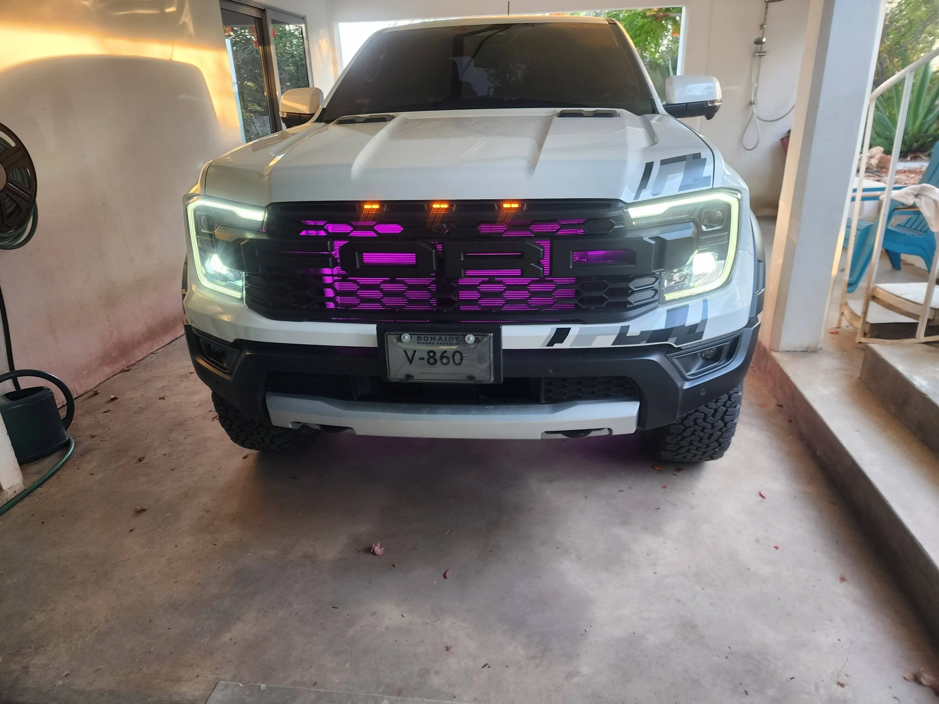 Ford Ranger Running lights wiring (behind grill) 3 piece F-150 style 20230902_182136